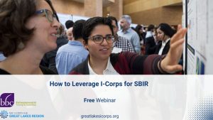 SBIR Webinar to learn about innovation funding